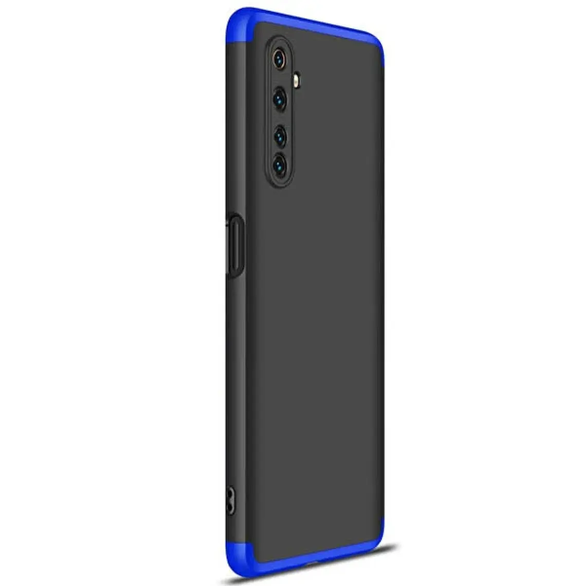 Realme 6 Kılıf 360 Derece Tam Koruma Sert Mika Orijinal AYS GKK Darbe Emici Kapak