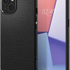 Spigen iPhone 13 Kılıf Liquid Air Matte Black - ACS03519