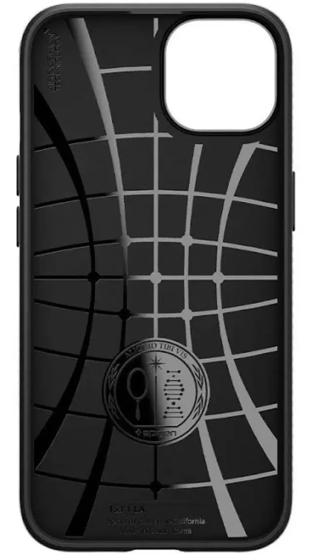Spigen iPhone 13 Kılıf Liquid Air Matte Black - ACS03519