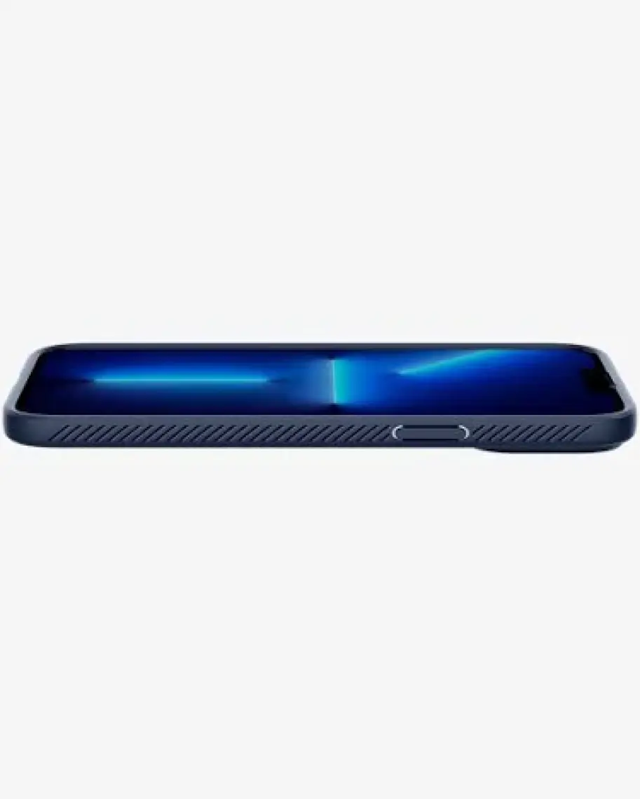 Spigen iPhone 13 Kılıf Liquid Air Matte Black - ACS03519