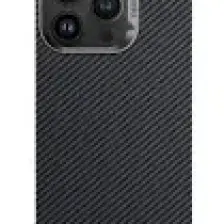 Benks iPhone 15 Pro Uyumlu Kılıf Magsafe Özellikli Karbon Fiber Benks Essential Armorair 600D Kevlar Kapak