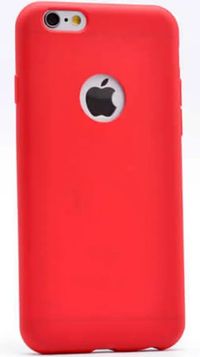 Case 4U Apple iPhone 6 Kılıf Klasik Mat Renkli Yumuşak Premier Silikon Rose Gold