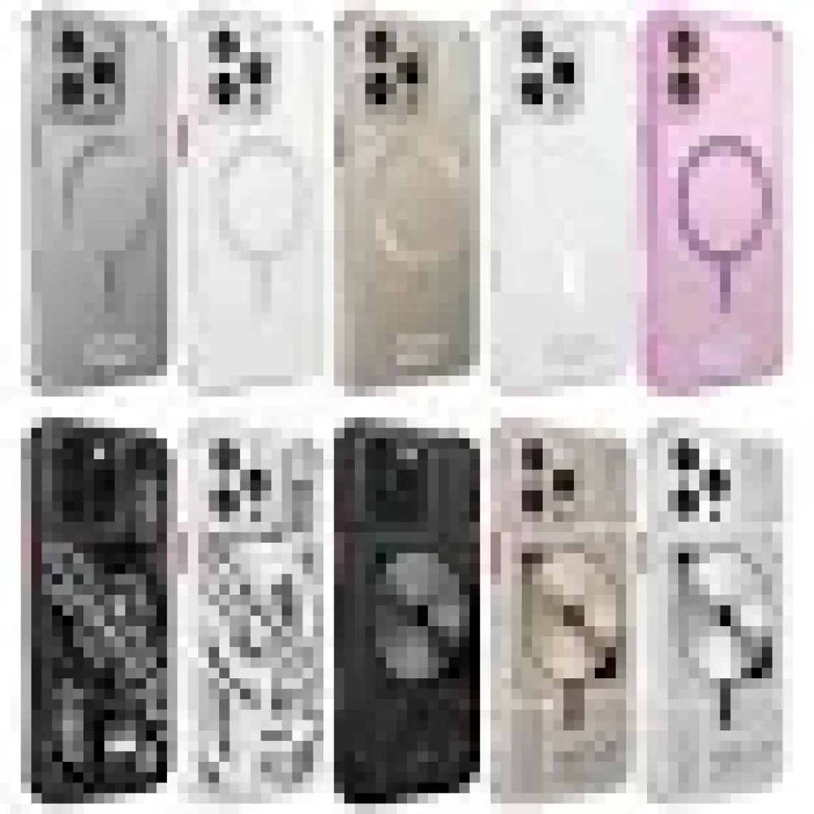 Skinarma iPhone 16 Pro Max Uyumlu Kılıf Magsafe Şarj Özellikli Şeffaf Airbag Tasarımlı Skinarma Saido Şeffaf