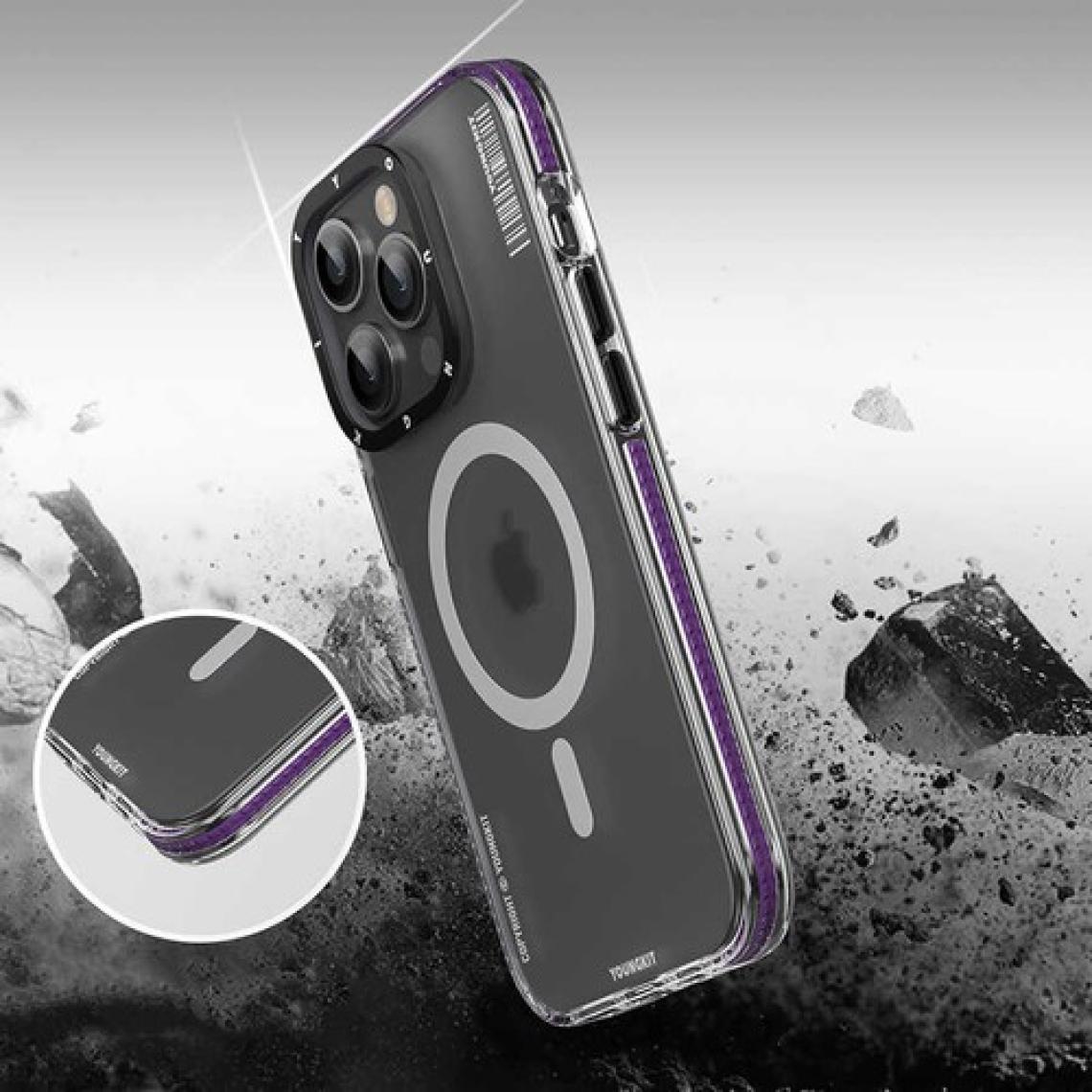 YoungKit iPhone 13 Pro Max Uyumlu Kılıf Magsafe Şarj Özellikli Youngkit Jane Sand Serisi Kapak