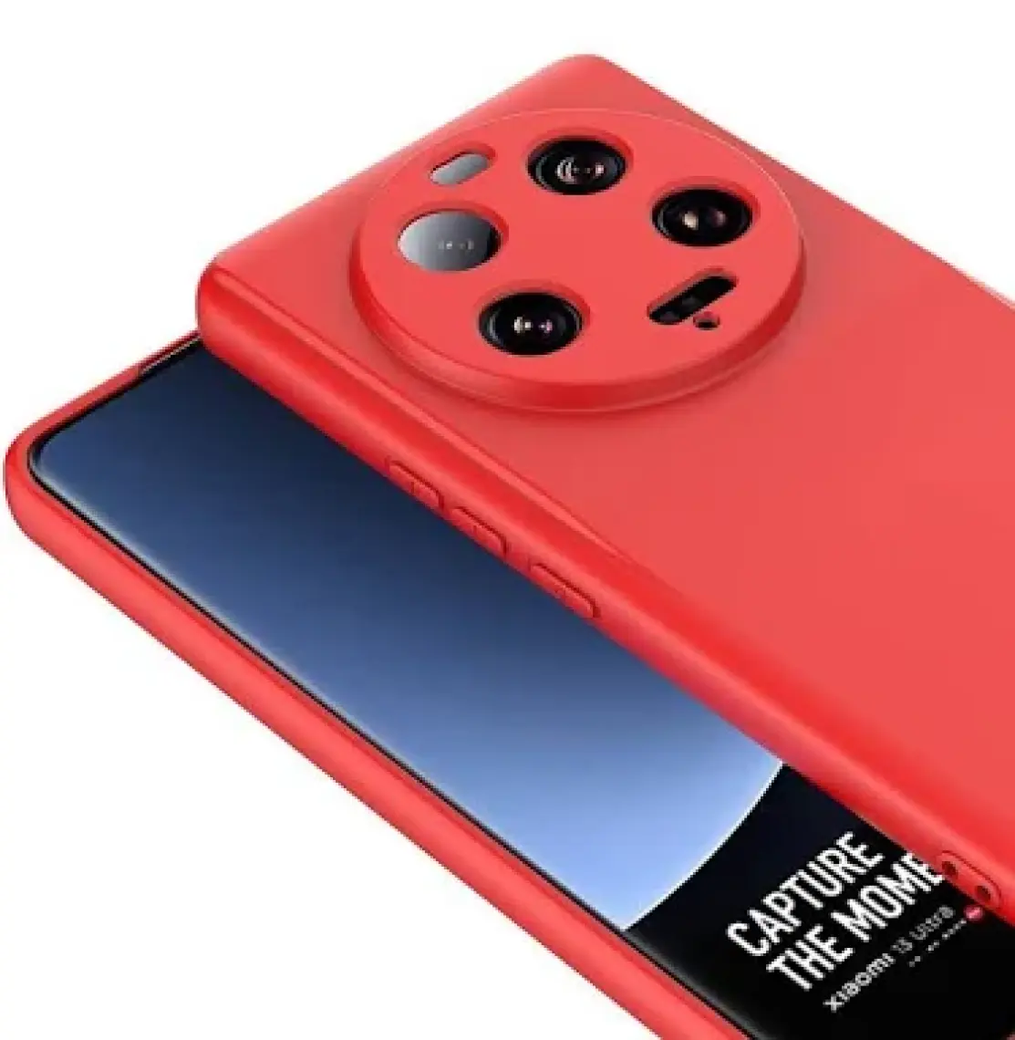 Heptek İletişim Xiaomi Mi 13 Ultra Kamera Çıkıntılı Içi Kadife Lansman Yumuşak Dokulu Silikon Kapak
