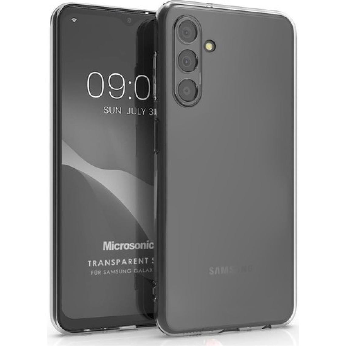 Microsonic Samsung Galaxy M34 5g Kılıf Transparent Soft Şeffaf