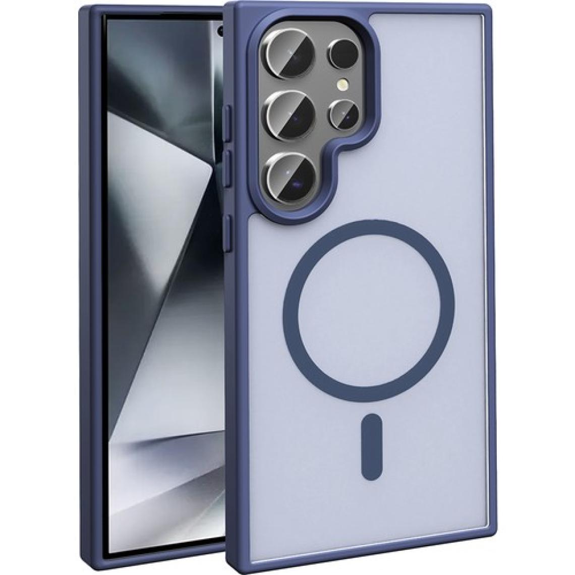 Vendas Samsung Galaxy S24 Ultra Kılıf Magsafe Şarj Özellikli Mat Arka Yüzey Zore Sio Kapak