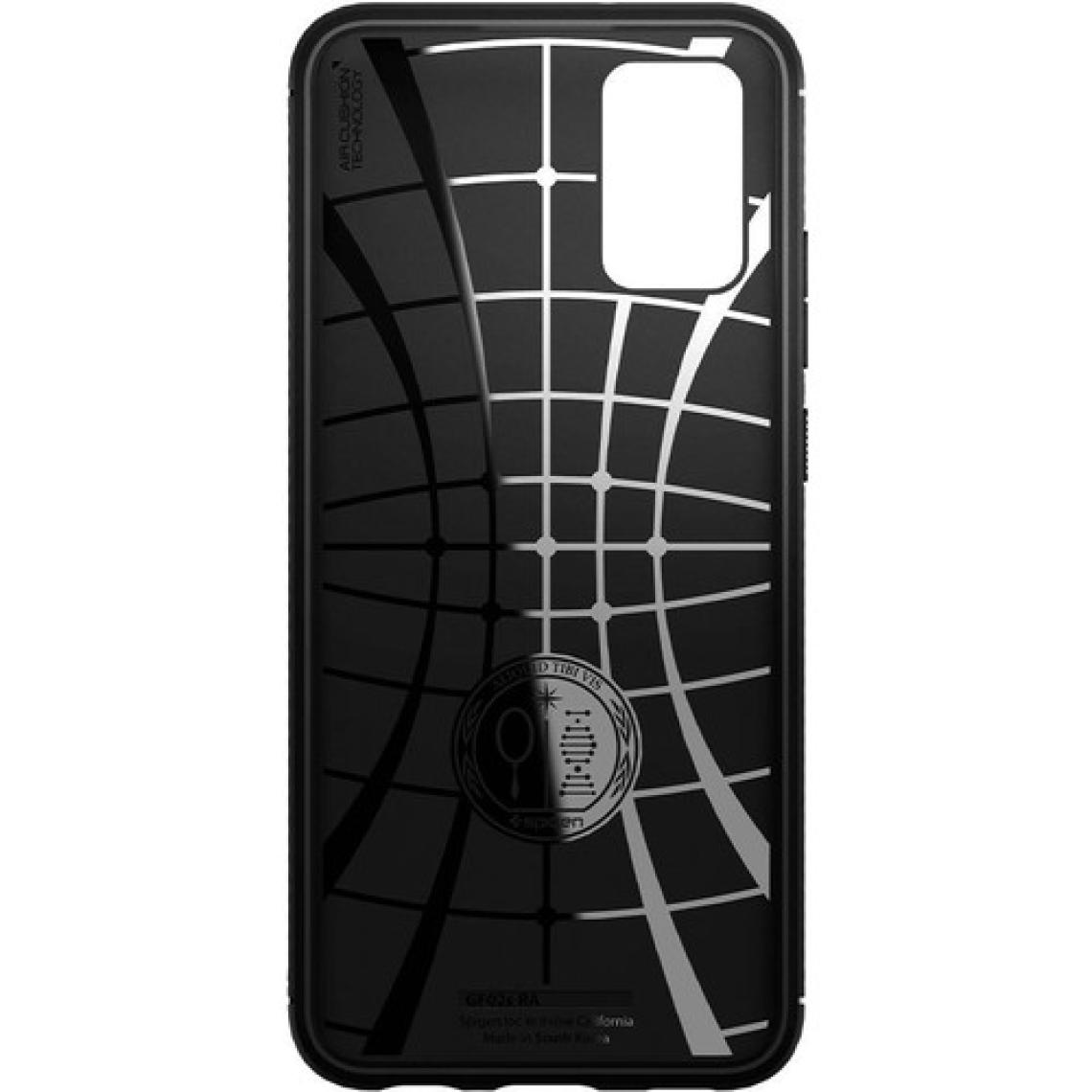 Spigen Galaxy F02s / M02s / A02s Kılıf Rugged Armor Matte Black - ACS03047