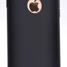 Case 4U Apple iPhone 6 Kılıf Klasik Mat Renkli Yumuşak Premier Silikon Siyah