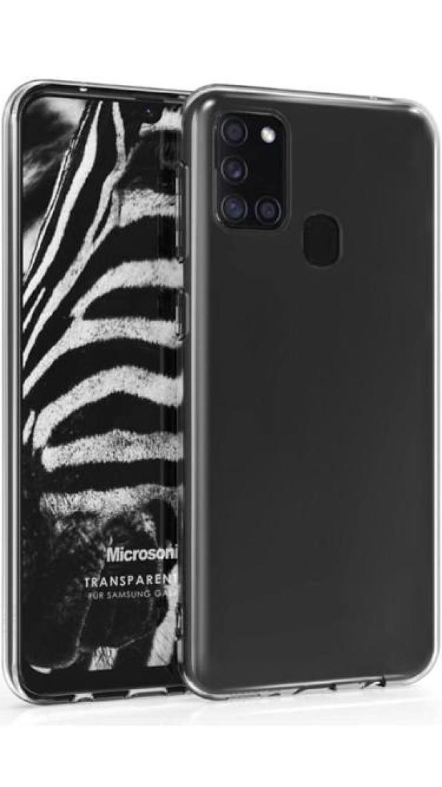 Microsonic Samsung Galaxy A21s Kılıf Transparent Soft Şeffaf