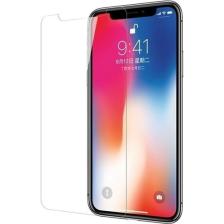 Fibaks Apple iPhone 11 Ekran Koruyucu Temperli Sert Cam 9H Kırılmaz Kısa Cam Koruma Maxi