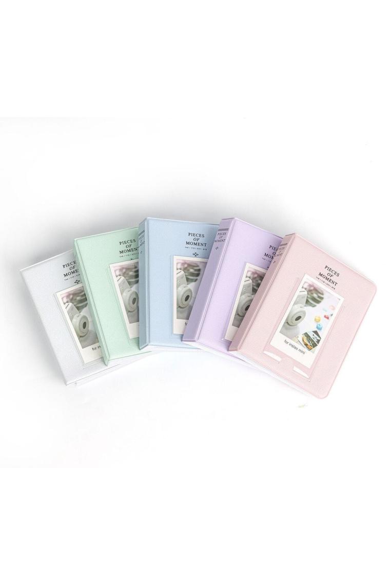 Instax Mini Film Uyumlu 64'lü Lila Pvc Albüm