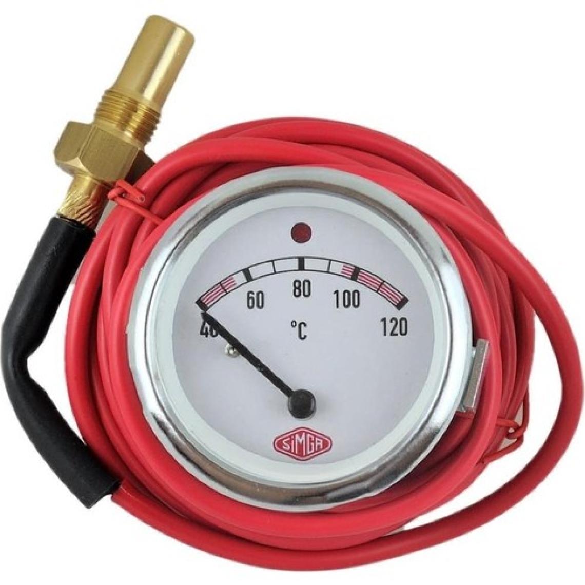 Simga Büyük Tip 2 Metre 63MM Hararet Saati - Ikazlı