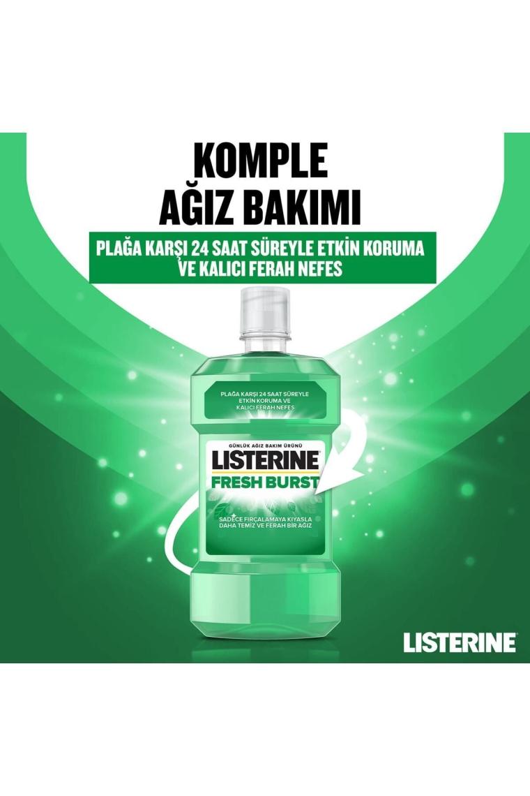 Listerine Fresh Burst Ferah Nane 500 ml Gargara