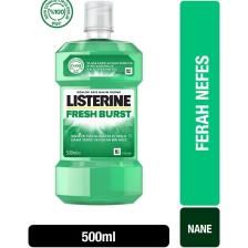 Listerine Fresh Burst Ferah Nane 500 ml Gargara