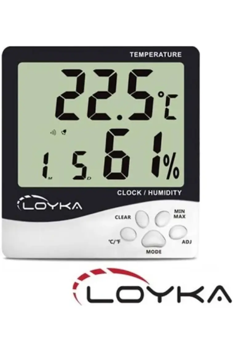 Loyka Hygrotherm Sıcaklık ve Nem Ölçer