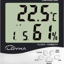 Loyka Hygrotherm Sıcaklık ve Nem Ölçer