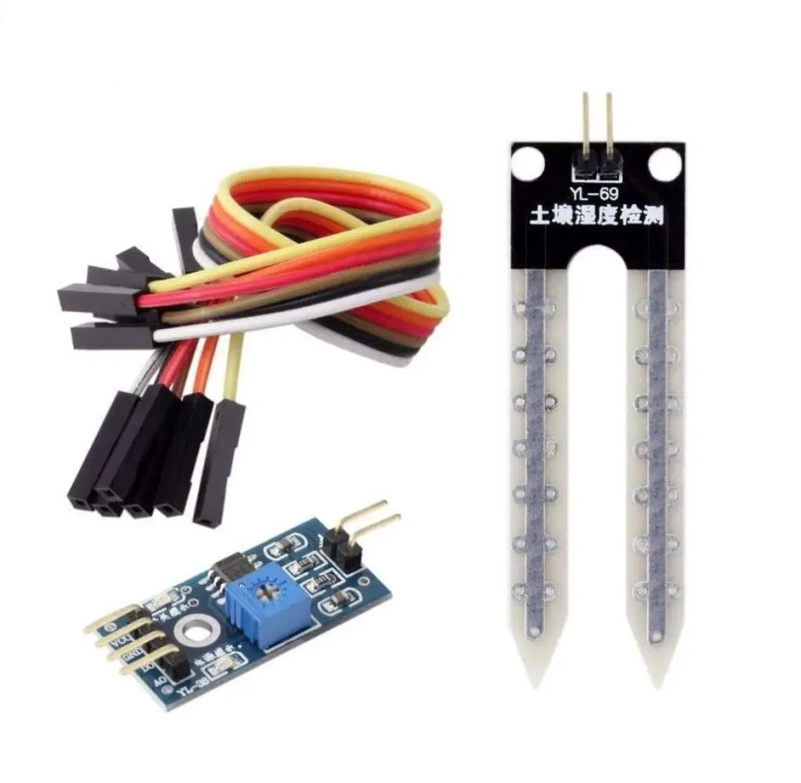 Arduino Toprak Nem Sensörü Higrometre Toprak Nem Ölçer