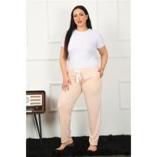 Akbeniz Kadın Pamuklu Büyük Beden Alt Pijama 27453