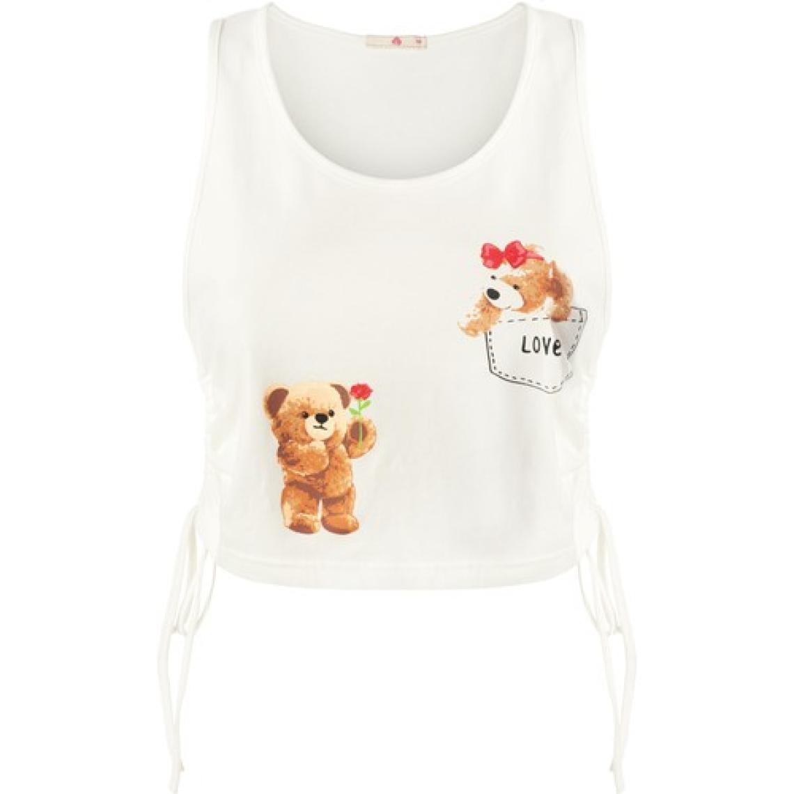 Kadın Pamuklu Yandan Bağlamalı Büzgülü Şortlu Pijama Takımı