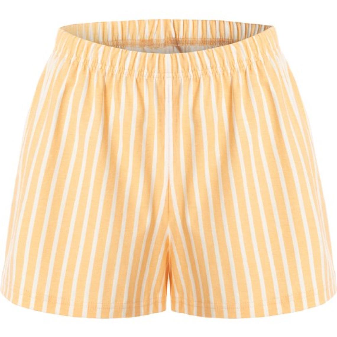 Kadın Pamuklu Yandan Bağlamalı Büzgülü Şortlu Pijama Takımı