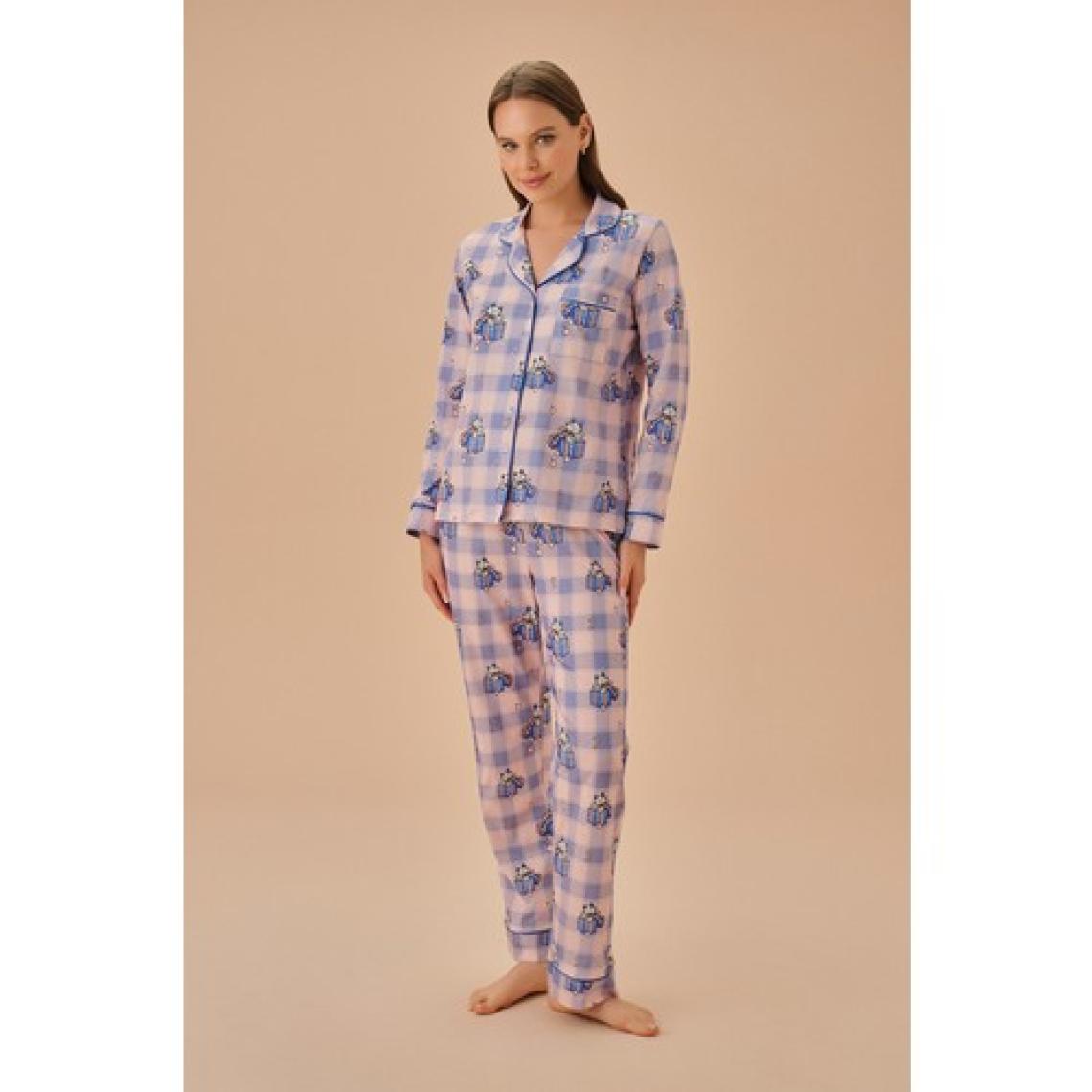Suwen Catmass Maskülen Pijama Takımı