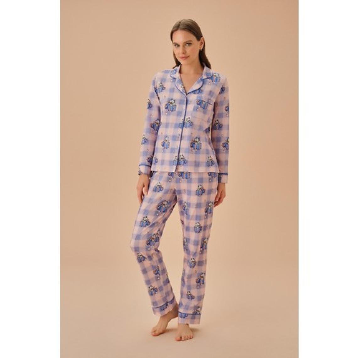 Suwen Catmass Maskülen Pijama Takımı