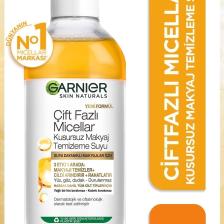 Garnier Micellar Çift Fazlı Kusursuz Makyaj Temizleme Suyu 400 ml
