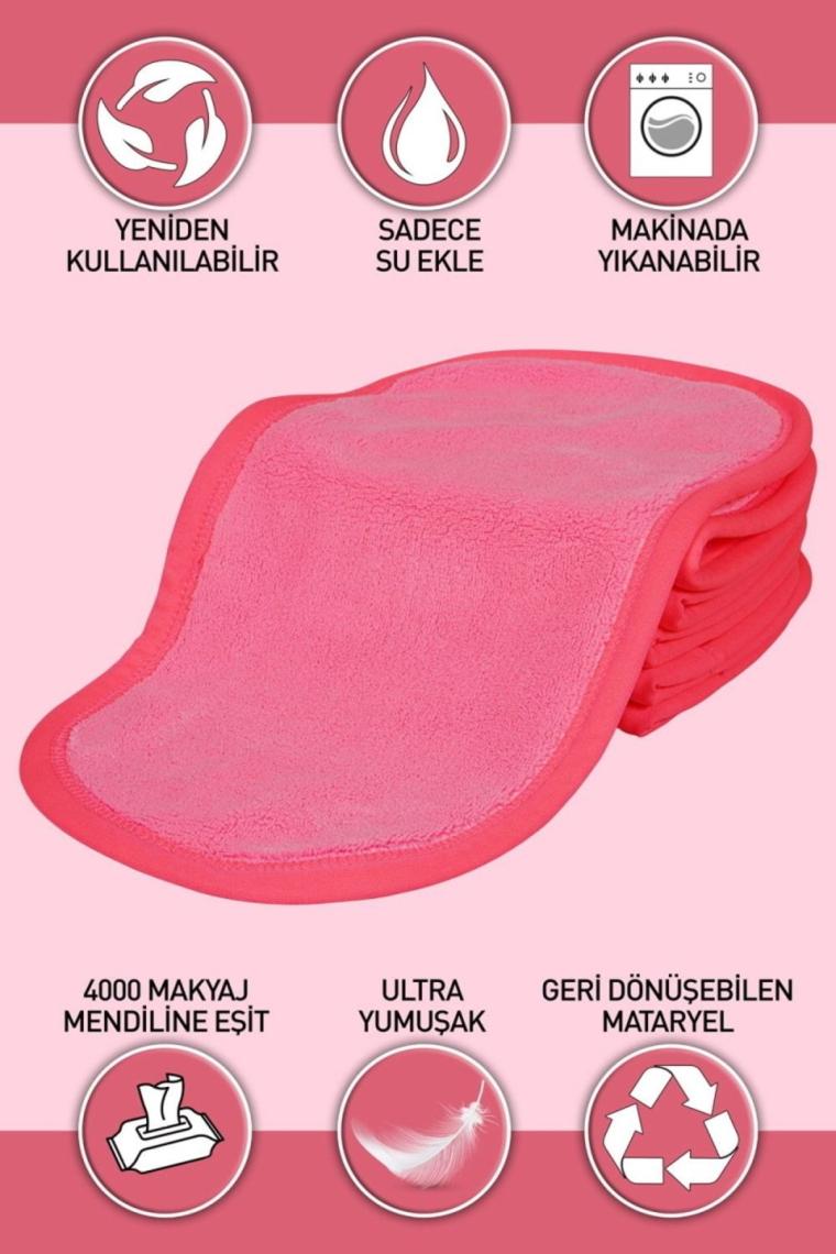 Makyaj Ve Yüz Temizleme Mucize Puf Silici Sadece Su İle Makyaj Temizleme Makeup Cleaner