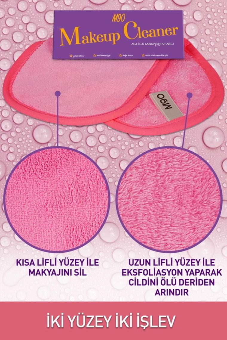 Makyaj Ve Yüz Temizleme Mucize Puf Silici Sadece Su İle Makyaj Temizleme Makeup Cleaner