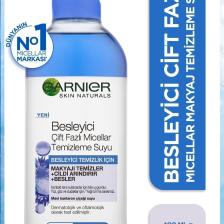 Garnier Micellar Çift Fazlı Besleyici Makyaj Temizleme Suyu 400 ml