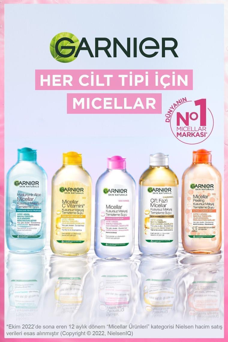 Garnier Micellar Hassas Ciltler Kusursuz Makyaj Temizleme Suyu 400 ml