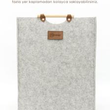mordesign Keçe Çocuk Oyuncak/kirli Çamaşır Depolama Sepeti, Çok Amaçlı Saklama Sepeti, Bolivya Serisi