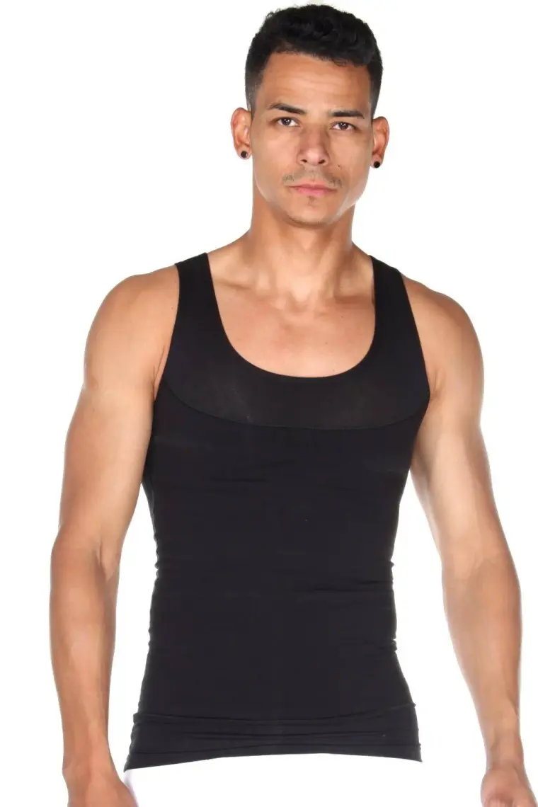 DOREANSE 5965 ERKEK SİYAH KORSELİ ATLET