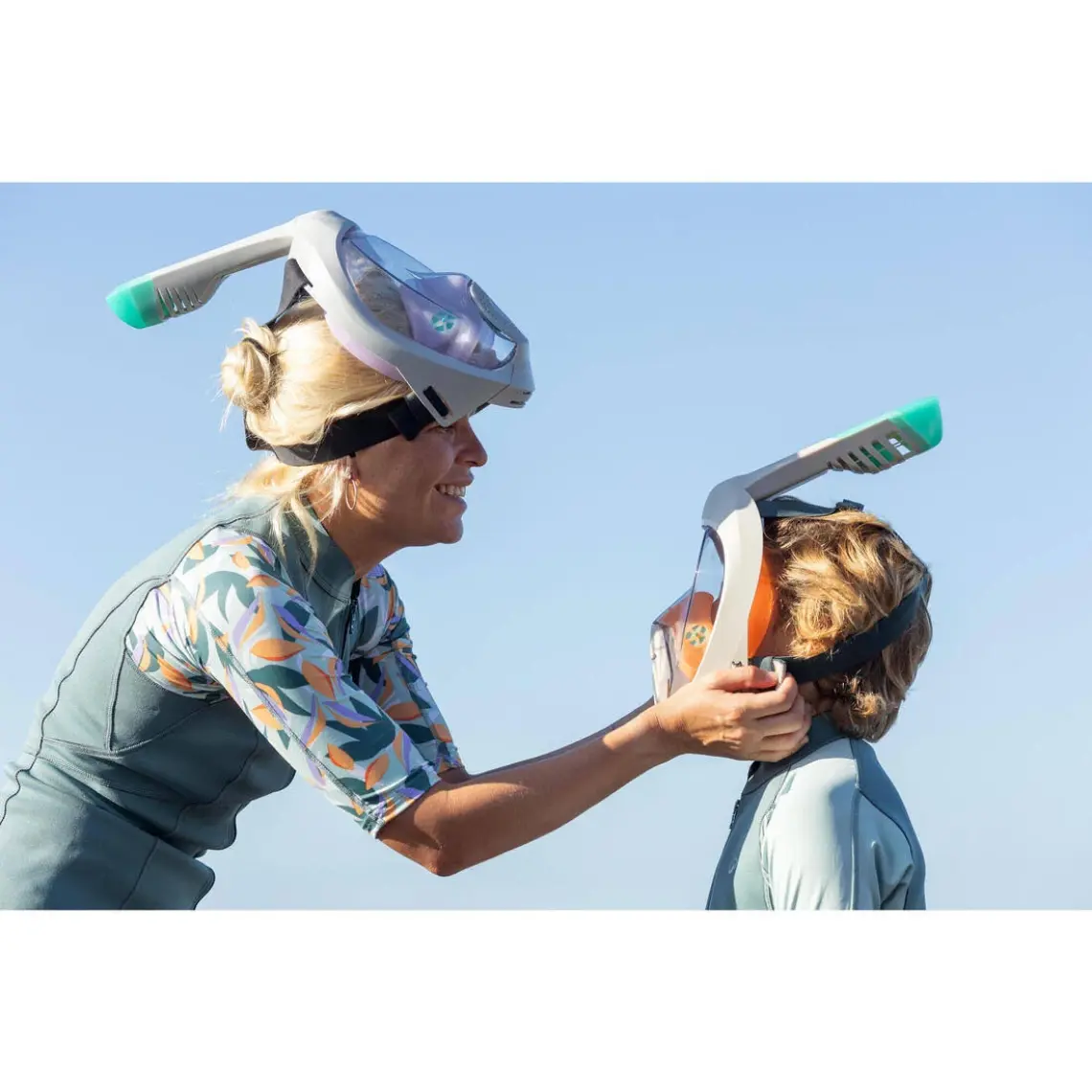 Subea Easybreath+ Su Altı Keşif Maskesi - 10 Yaş Üzeri - Mavi