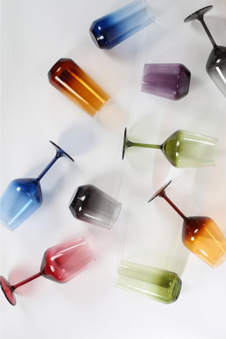 New Iconic 4'lü Su Bardağı Seti Mavi 425 Cc