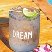 Motto Dream Sloganlı Bardak Füme 350 Cc