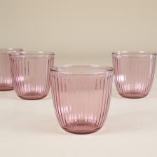 Rakle Splendid Mürdüm 290 cc 4'lü Su Bardağı Seti