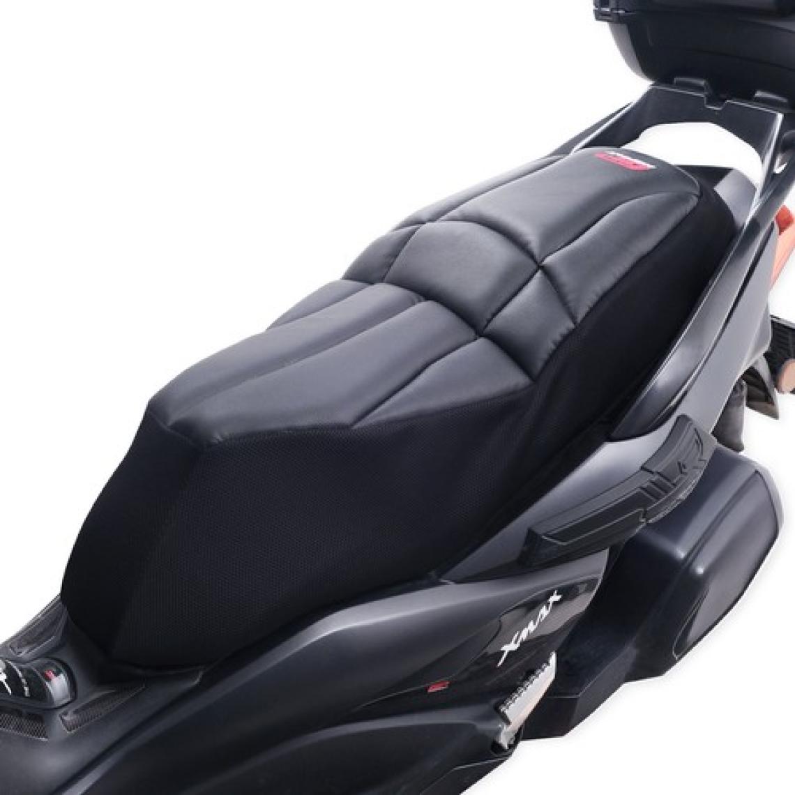 Gp Kompozit Yamaha Xmax 250-400 2018-2024 Uyumlu Fileli Motosiklet Konfor Sele Kılıfı Siyah