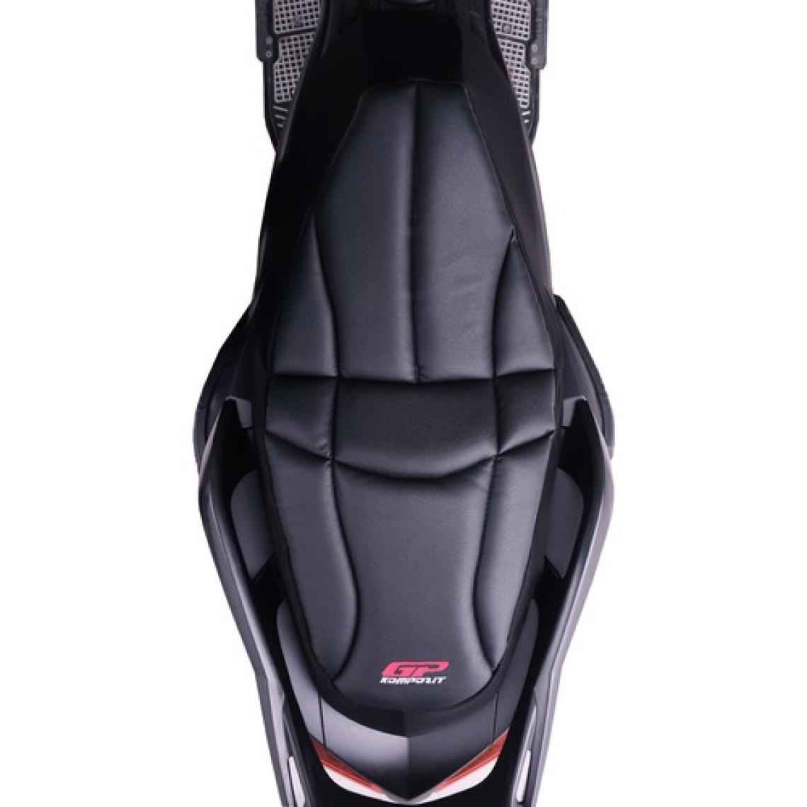 Gp Kompozit Yamaha Xmax 250-400 2018-2024 Uyumlu Fileli Motosiklet Konfor Sele Kılıfı Siyah