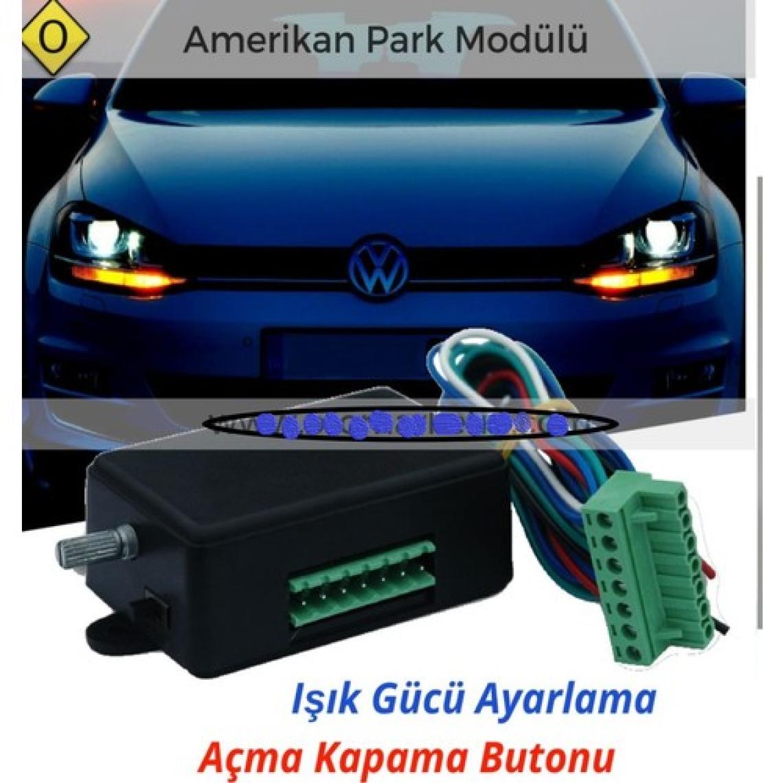 Kcx Ayarlı Amerikan Park Modülü 2 Çıkışlı Kcx
