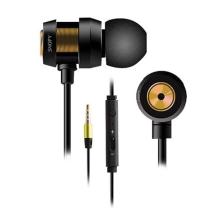 Snopy SN-J01 Mobil Telefon Uyumlu Kulak içi Siyah/Gold Mikrofonlu Kulaklık