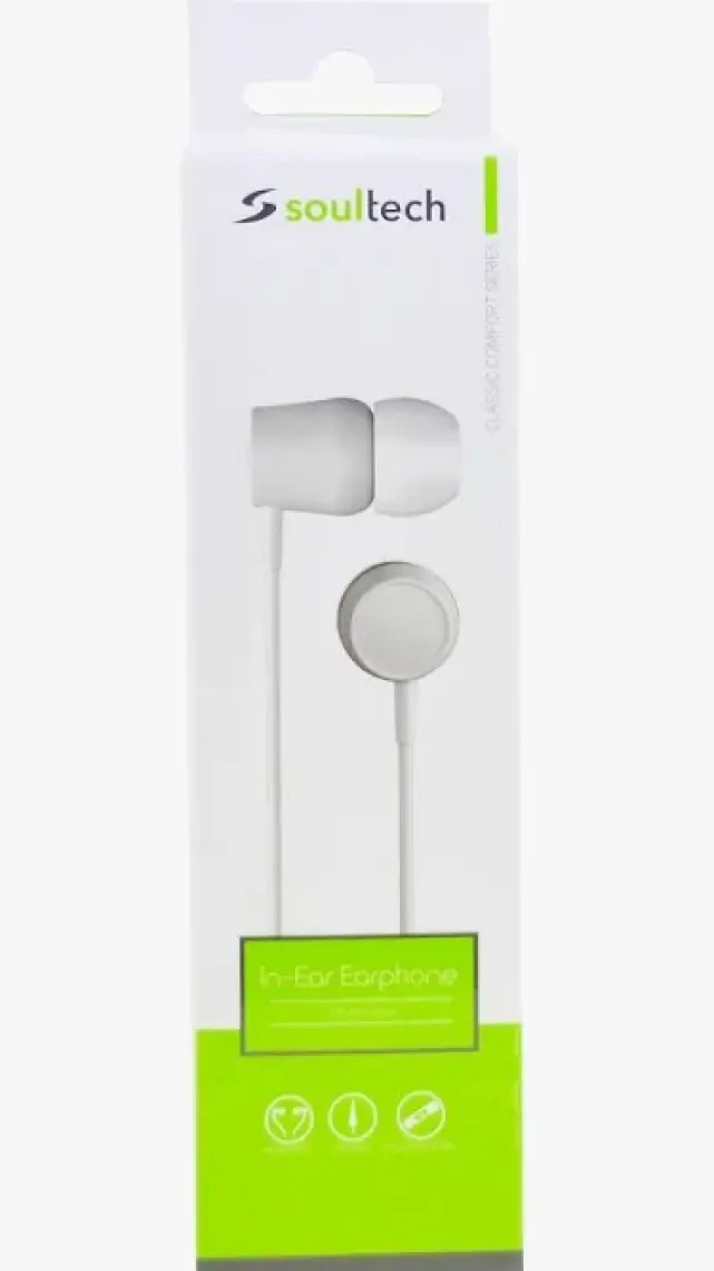 Soultech In-Earphone Kulakiçi Kulaklık Beyaz