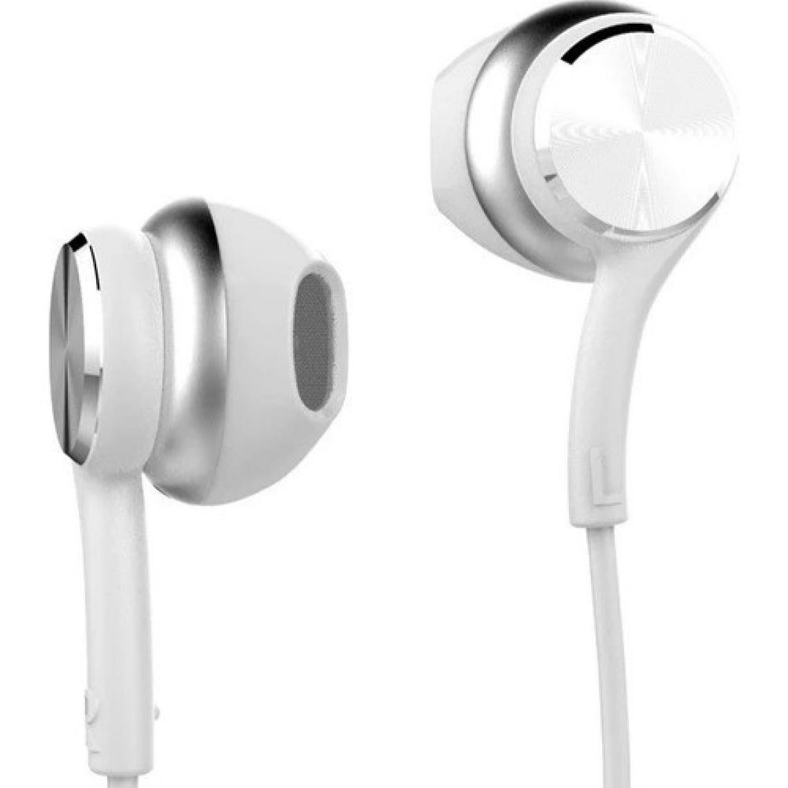 LinkTech H70 Mikrofonlu Beyaz Kulak İçi Kulaklık