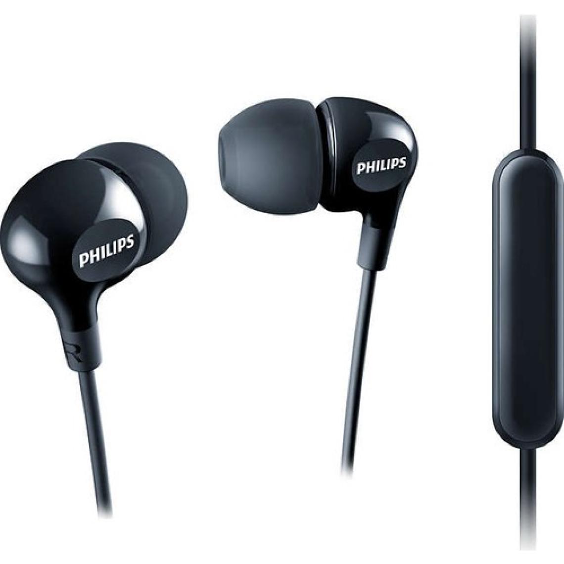 Philips SHE3555BK Siyah Mikrofonlu Kulak İçi Kulaklık
