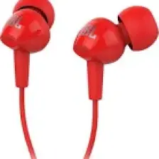 JBL C100SIURED Mikrofonlu Kulakiçi Kulaklık CT IE Kırmızı