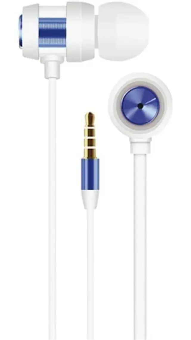 Snopy SN-J01 Mobil Telefon Uyumlu Kulak İçi Beyaz/Gümüş Mikrofonlu Kulaklık