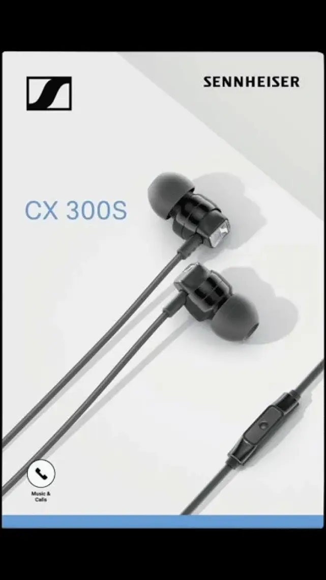 Sennheiser CX 300S Kulak İçi Siyah Kulaklık