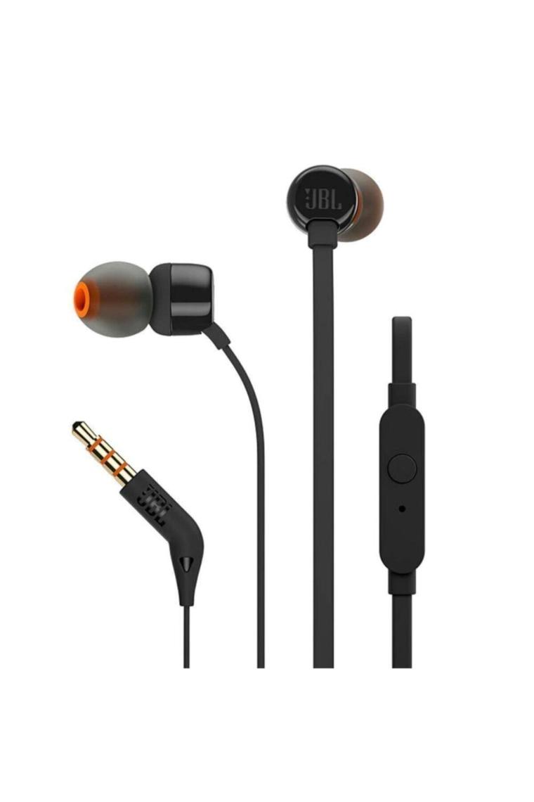 JBL T110 Siyah Mikrofonlu Kulak İçi Kulaklık