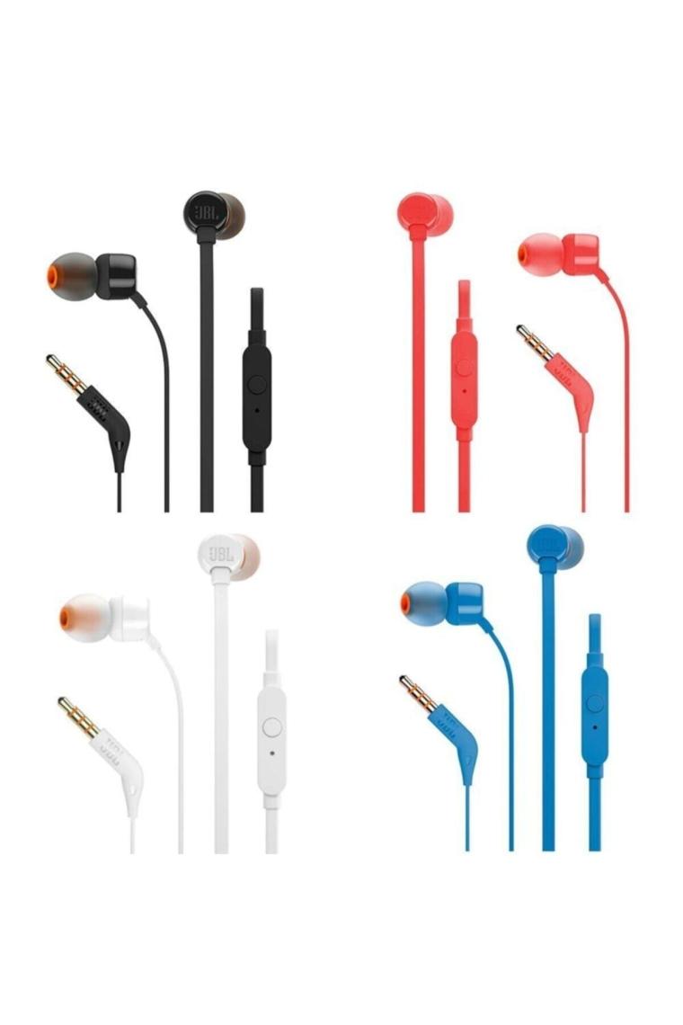 JBL T110 Siyah Mikrofonlu Kulak İçi Kulaklık